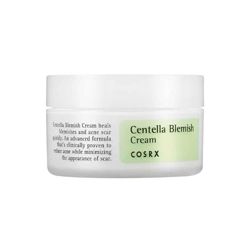 COSRX Centella Blemish Cream jar, 30 ml