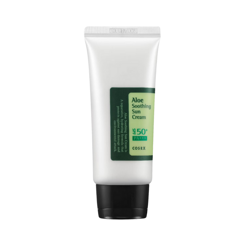 COSRX Aloe Soothing Sun Cream tube, 50 ml