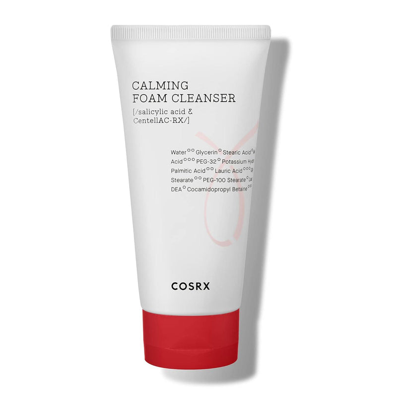 COSRX AC Collection Calming Foam Cleanser tube, 150 ml