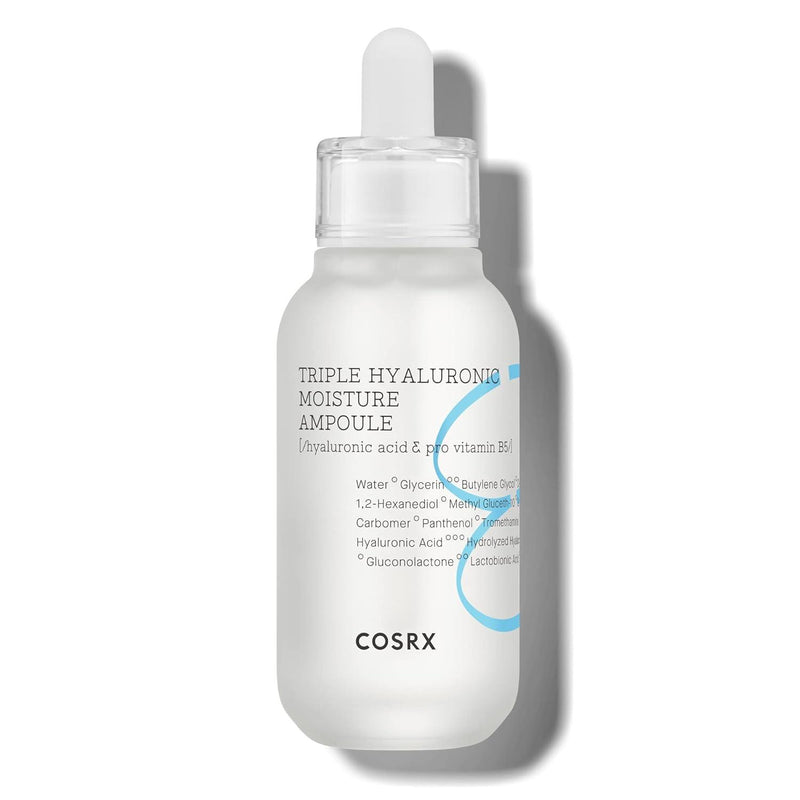 COSRX Hydrium Triple Hyaluronic Moisture Ampoule bottle, 40 ml
