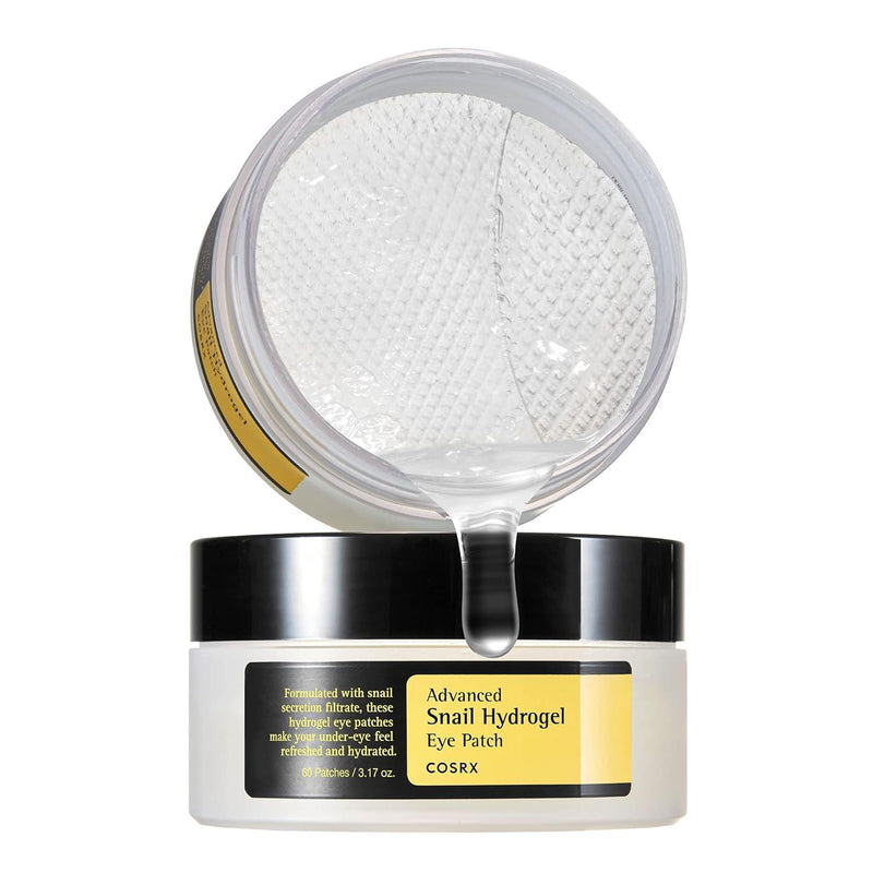 COSRX Advanced Snail Hydrogel Eye Patch jar, 60 patches
