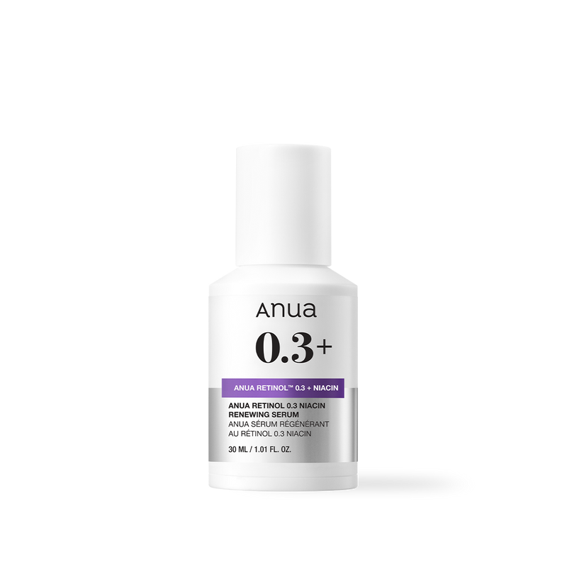 Anua Nano Retinol 0.3% Niacin Renewing Serum bottle, 30 ml