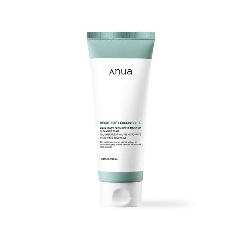Heartleaf Succinic Moisture Cleansing Foam 150ml