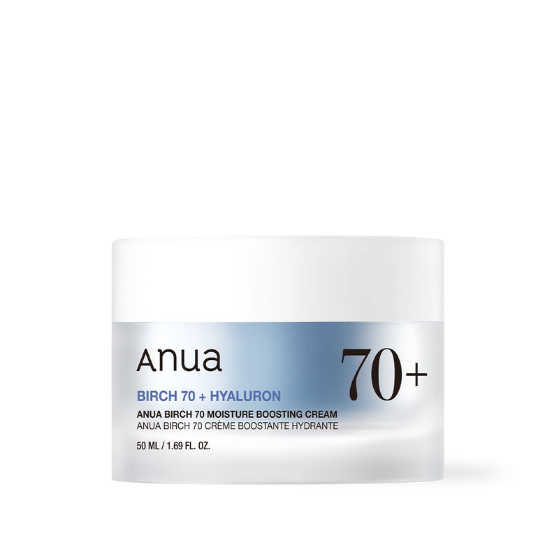 Anua Birch 70 Moisture Boosting Cream jar, 50 ml