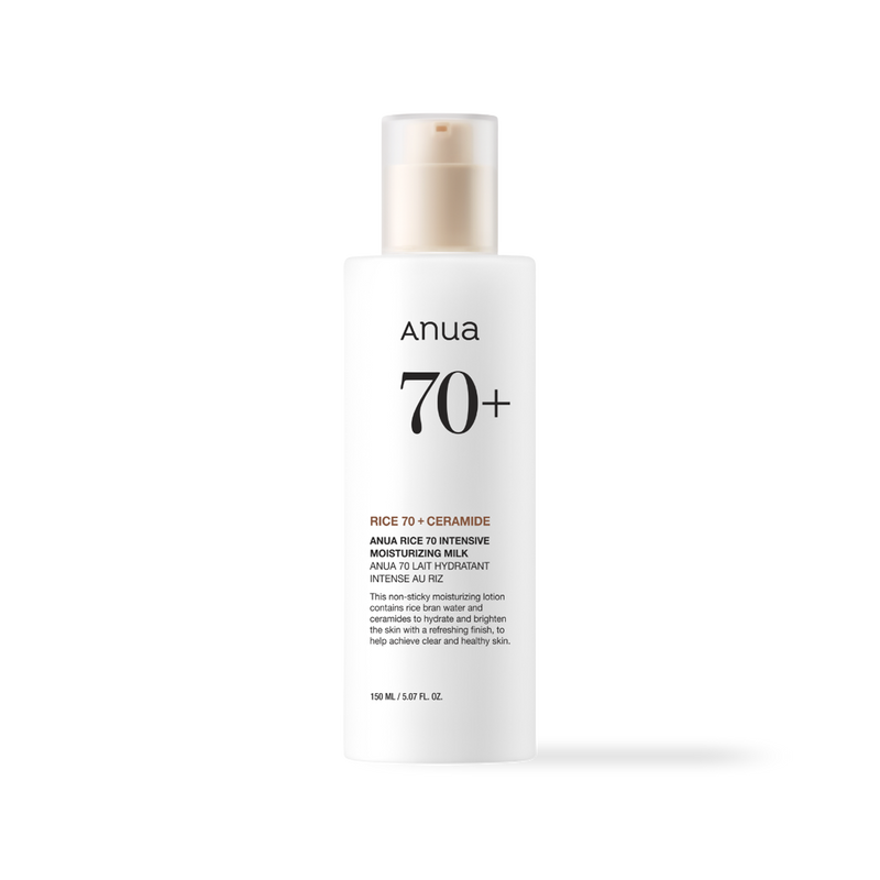 Anua Rice 70 Intensive Moisturizing Milk bottle, 150 ml