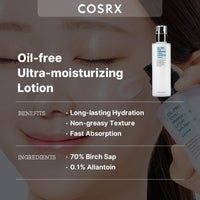 Oil-Free Ultra-Moisturizing Lotion with Birch Sap 100ml