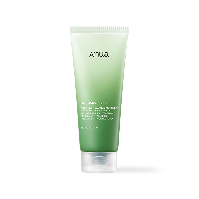 [Anua] HEARTLEAF QUERCETINOL PORE DEEP CLEANSING FOAM 150ML