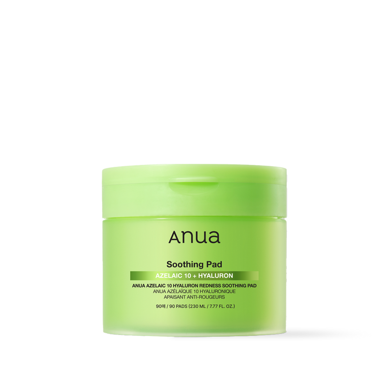 [Anua] Azelaic 10 Hyaluron Redness Soothing Pad 230ml 90ea