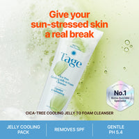 Cica-Tree Cooling Jelly to Foam Cleanser 120ml